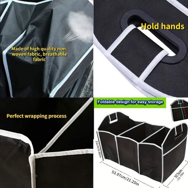 Foldable Canvas Car Trunk Organizer DailySale