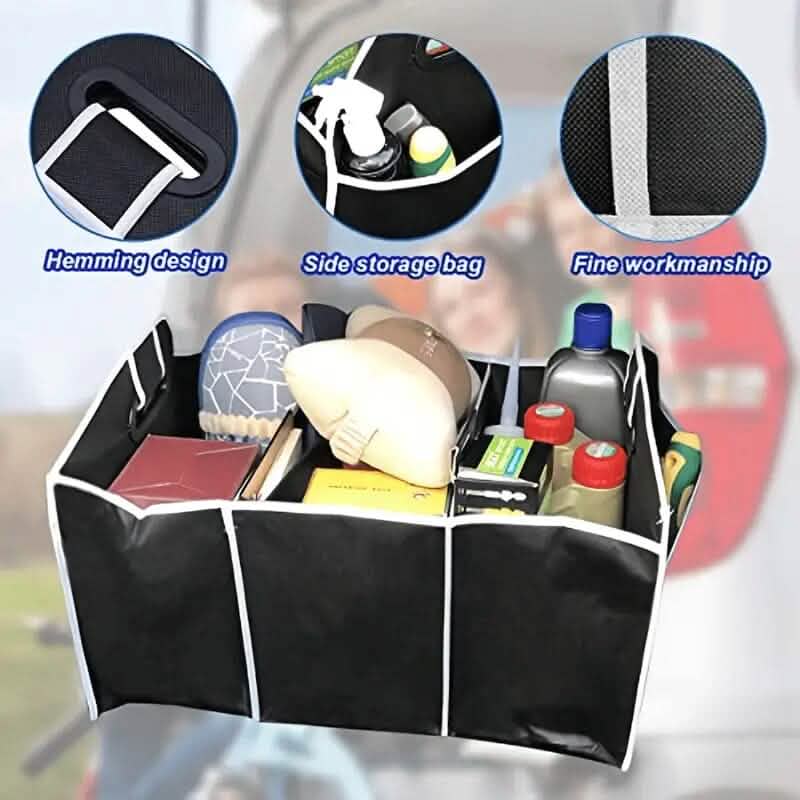 Foldable Canvas Car Trunk Organizer DailySale