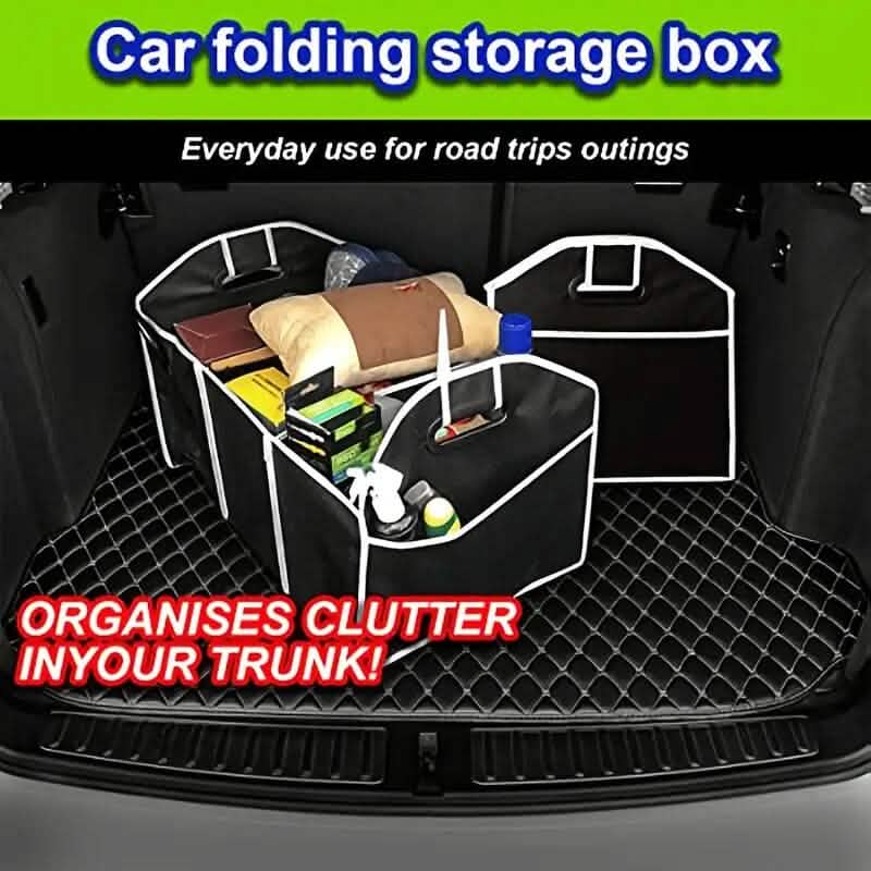 Foldable Canvas Car Trunk Organizer DailySale