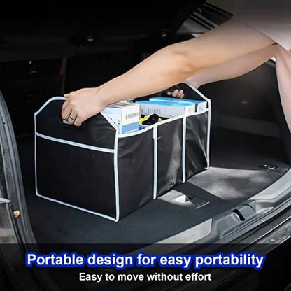 Foldable Canvas Car Trunk Organizer DailySale