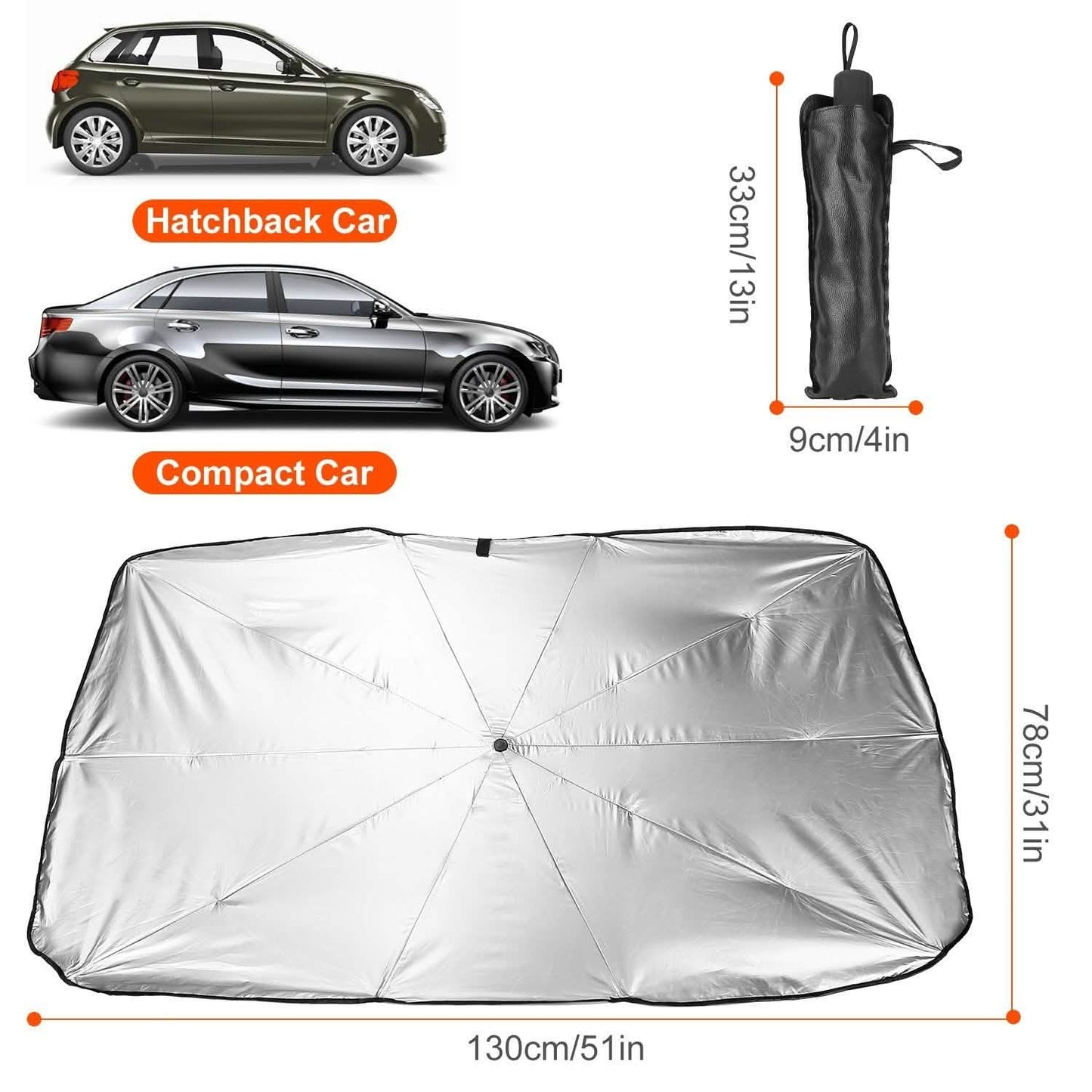 Foldable Car Sunshield Umbrella DailySale
