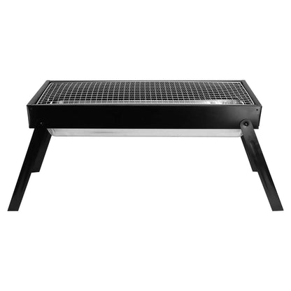 Foldable Charcoal BBQ Grill Stainless Steel Grill Net DailySale