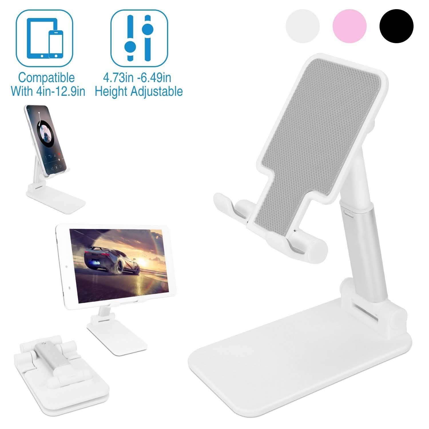 Foldable Desktop Phone Stand Angle Height Adjustable Holder DailySale
