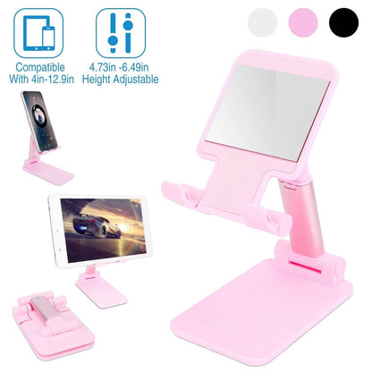 Foldable Desktop Phone Stand Angle Height Adjustable Holder DailySale