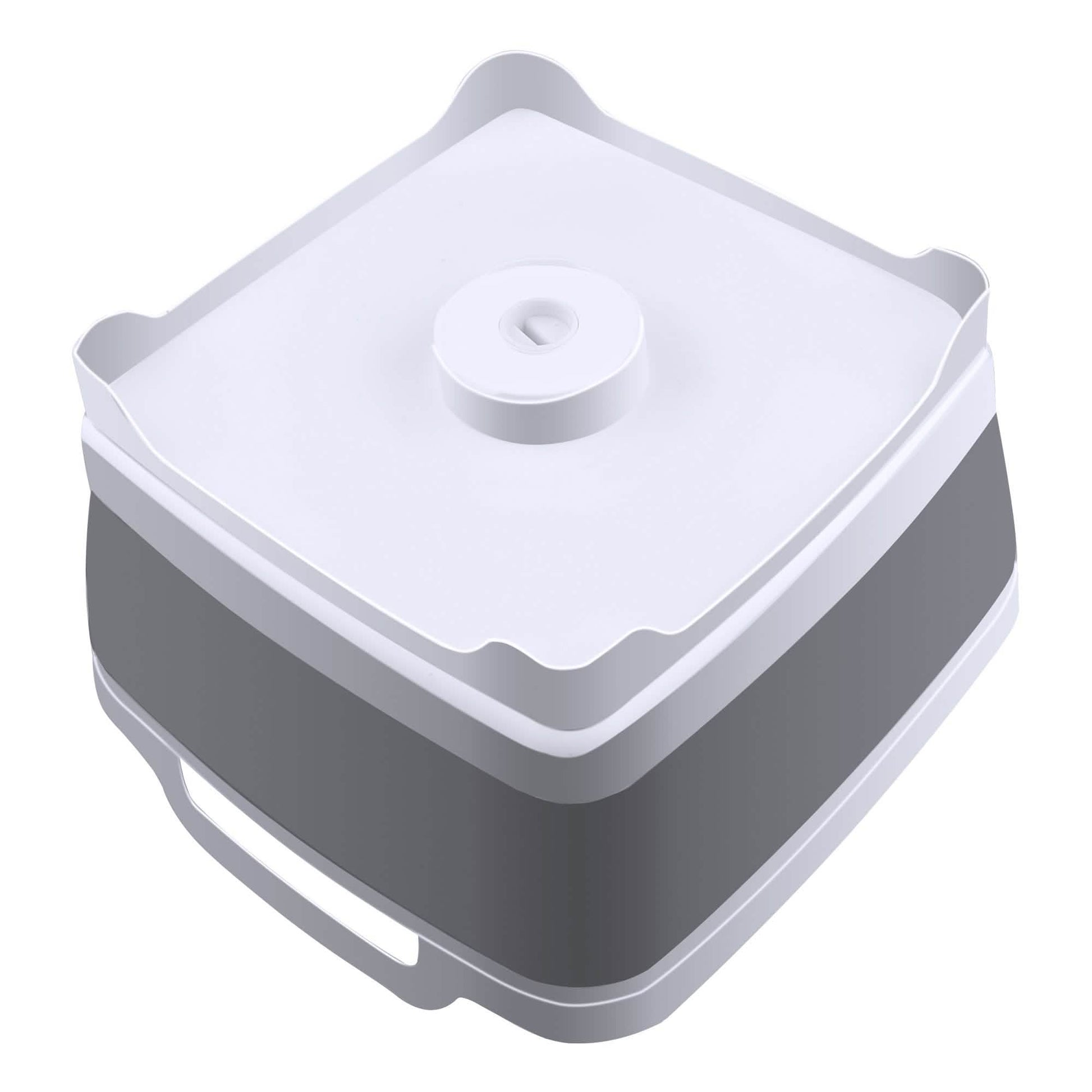 Foldable Dish Tub Washing Basin Collapsible Draining Pan Strainer Food Basket DailySale