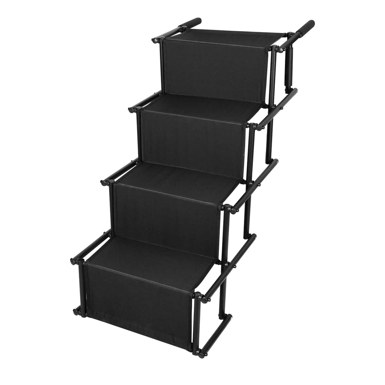 Foldable Dog Ramp 4 Step Collapsible Non Slip Stairs DailySale