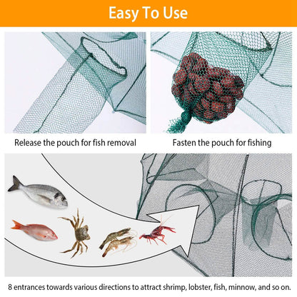 Foldable Fishing Bait Net Trap DailySale