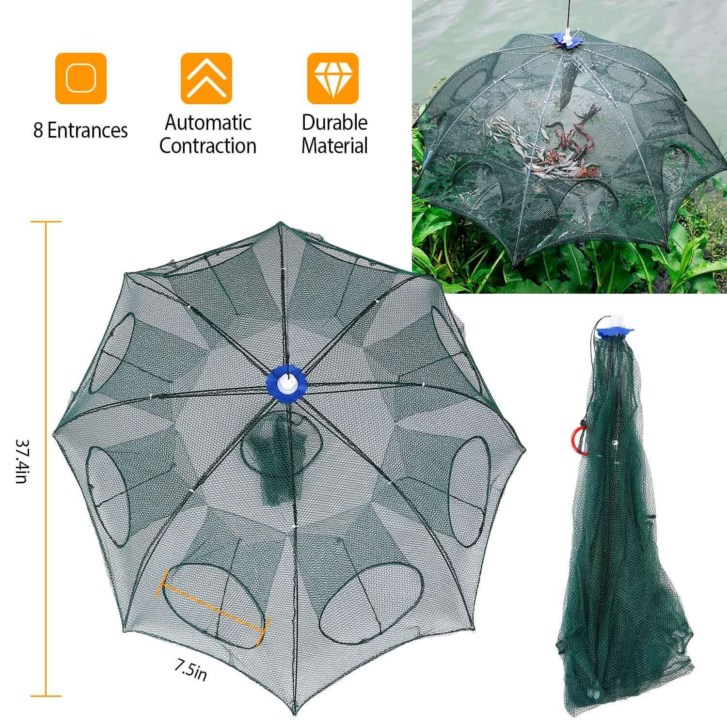 Foldable Fishing Bait Net Trap DailySale