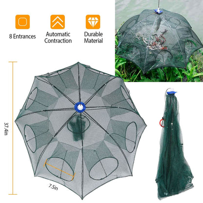 Foldable Fishing Bait Net Trap DailySale