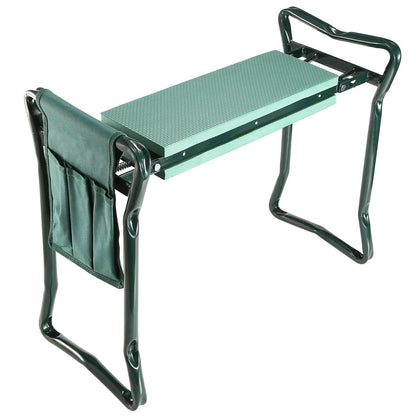 Foldable Garden Kneeler Seat with Kneeling Soft Cushion Pad DailySale