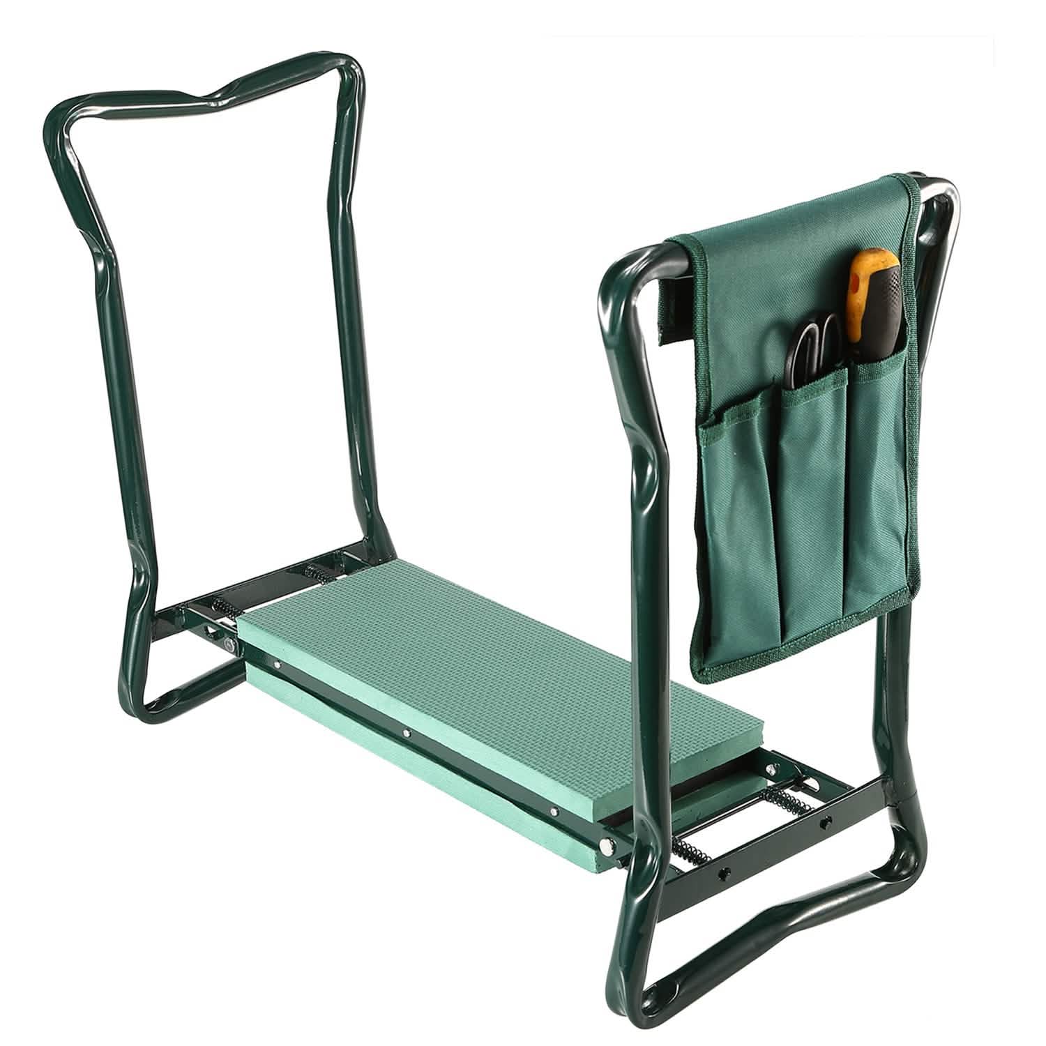 Foldable Garden Kneeler Seat with Kneeling Soft Cushion Pad DailySale