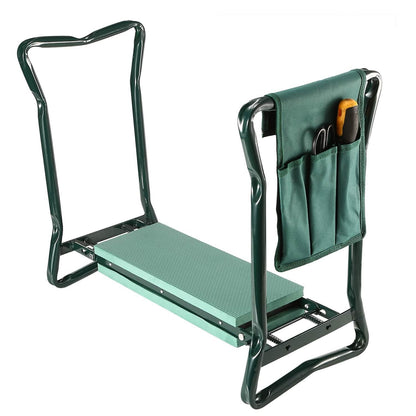 Foldable Garden Kneeler Seat with Kneeling Soft Cushion Pad DailySale