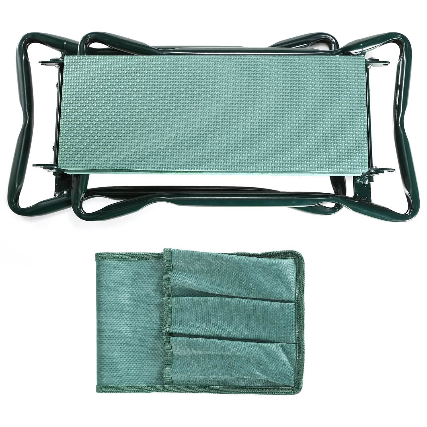 Foldable Garden Kneeler Seat with Kneeling Soft Cushion Pad DailySale