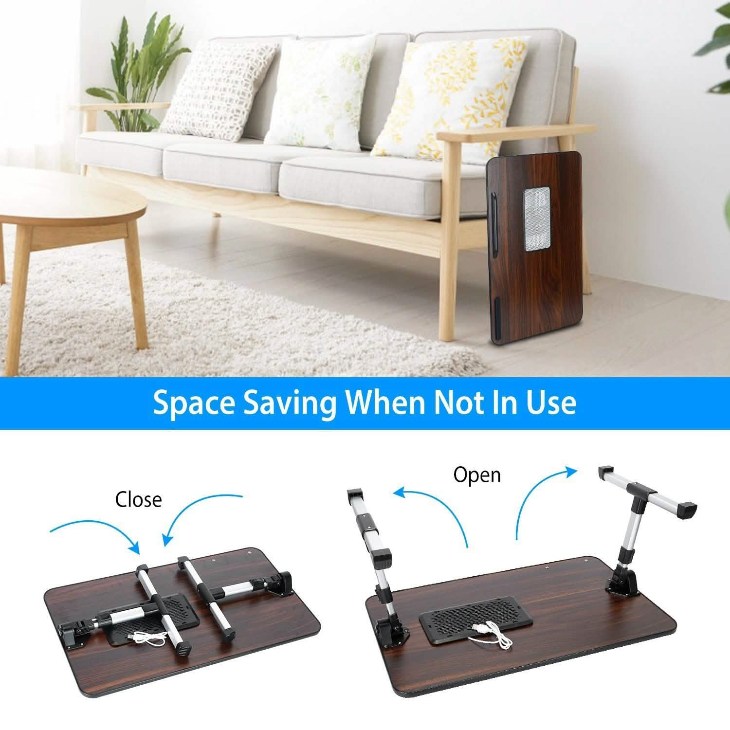 Foldable Laptop Stand Desk Height DailySale