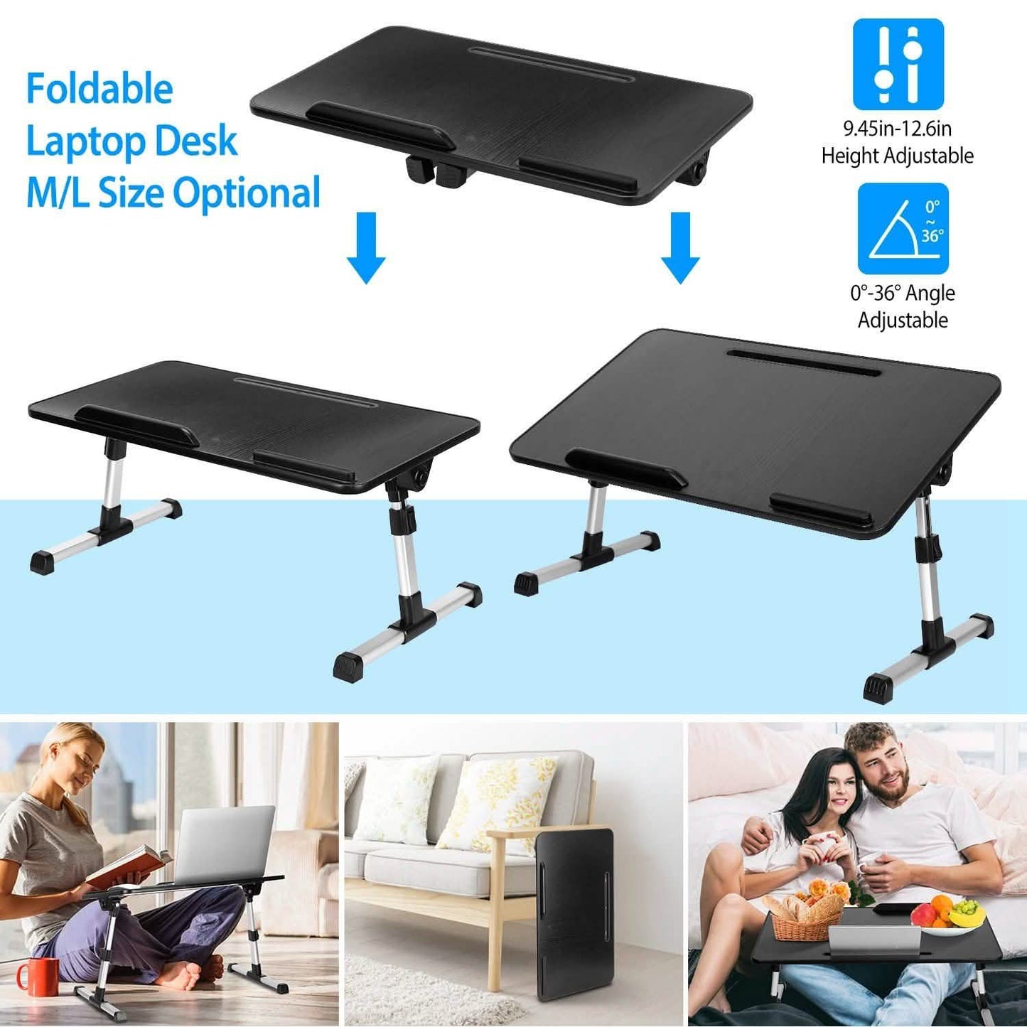 Foldable Laptop Stand Height Angle DailySale