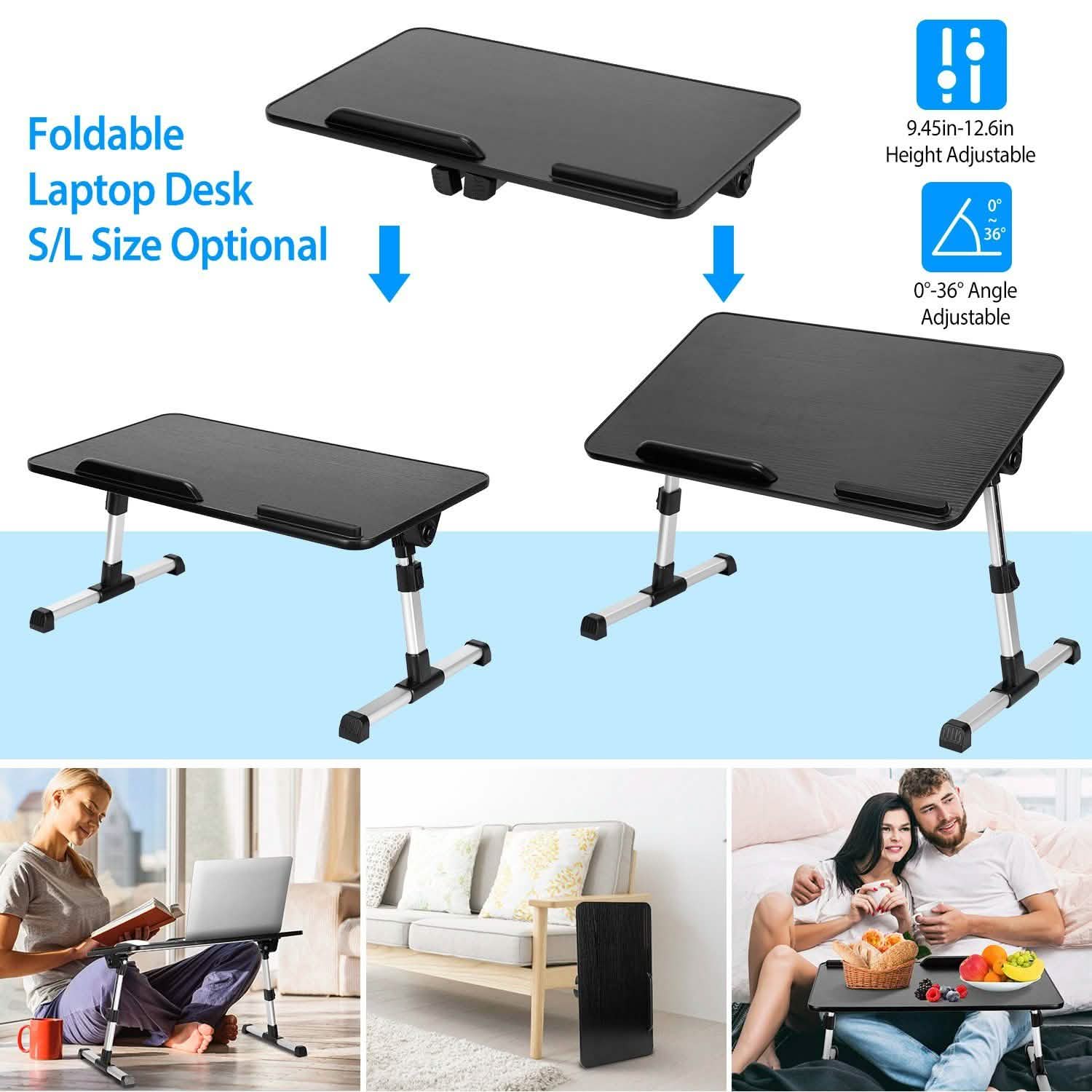 Foldable Laptop Stand with Adjustable Height Angle DailySale