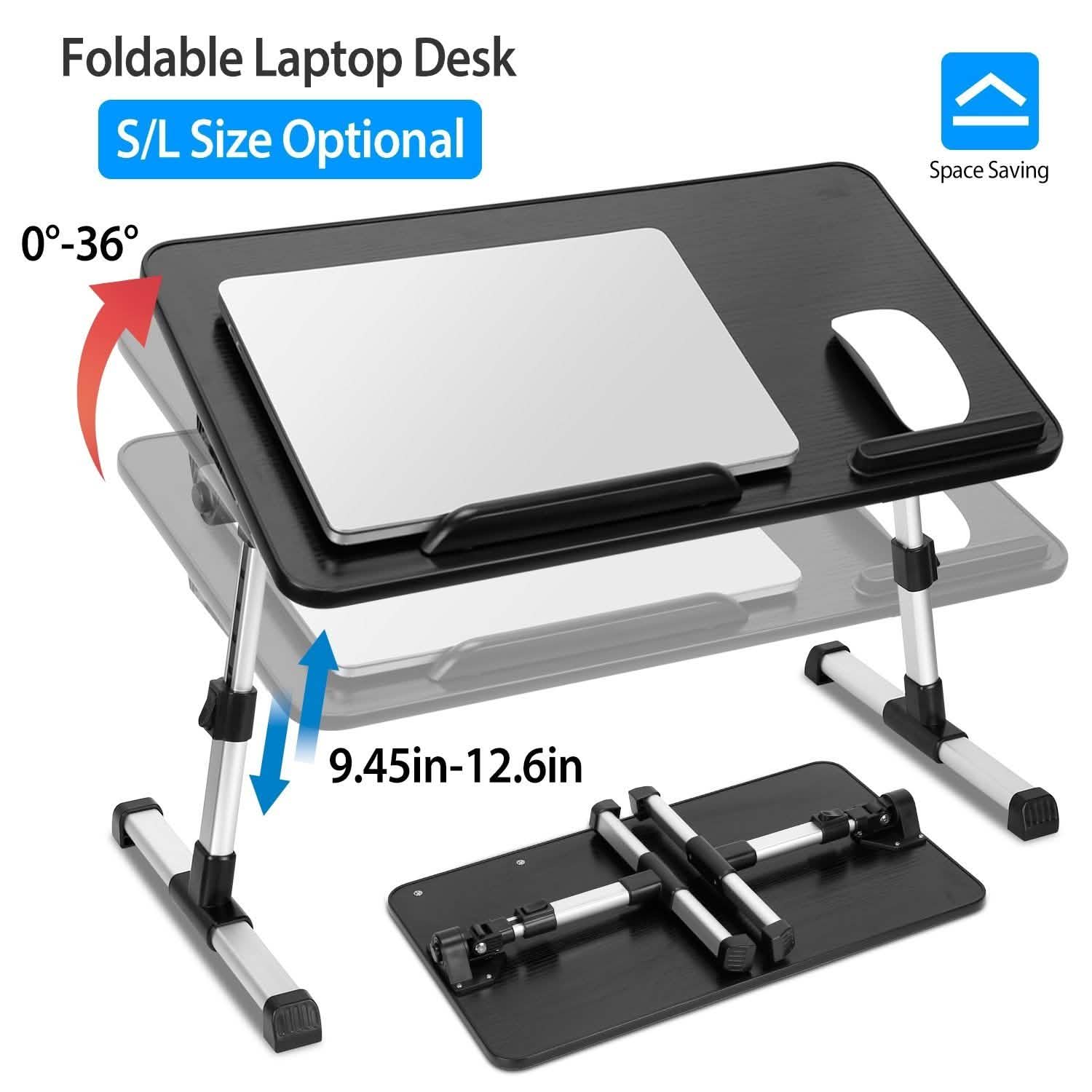 Foldable Laptop Stand with Adjustable Height Angle DailySale