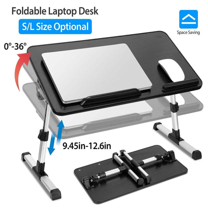 Foldable Laptop Stand with Adjustable Height Angle DailySale