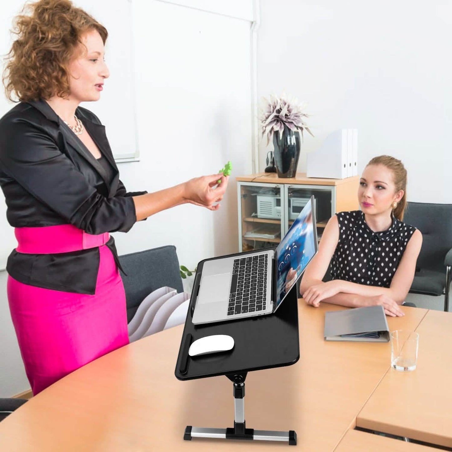Foldable Laptop Stand with Adjustable Height Angle DailySale