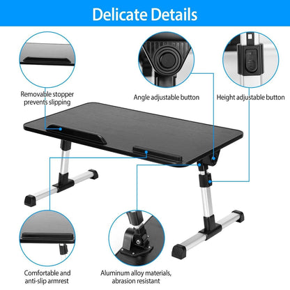 Foldable Laptop Stand with Adjustable Height Angle DailySale