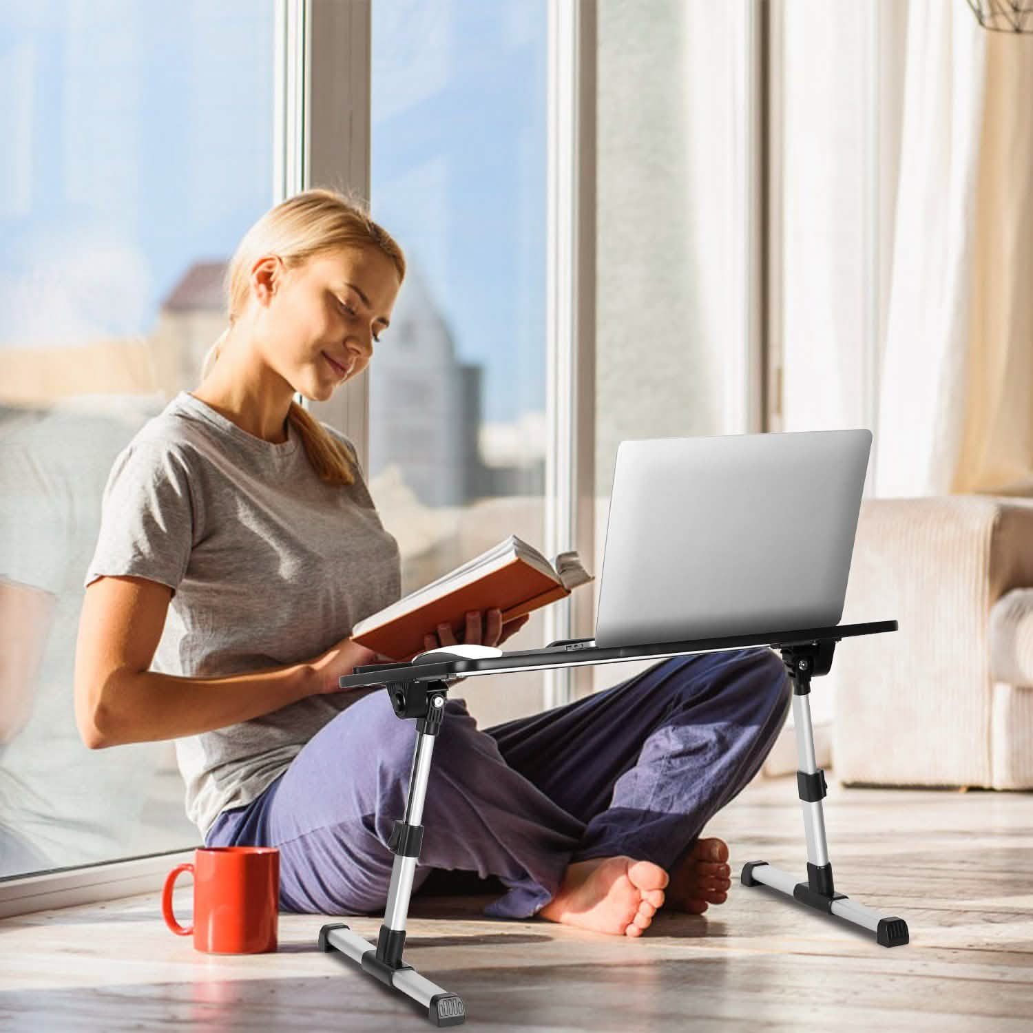 Foldable Laptop Stand with Adjustable Height Angle DailySale