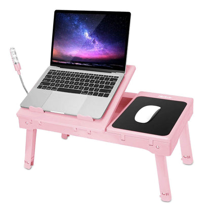 Foldable Laptop Table Bed Notebook Desk DailySale