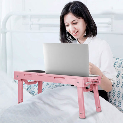 Foldable Laptop Table Bed Notebook Desk DailySale