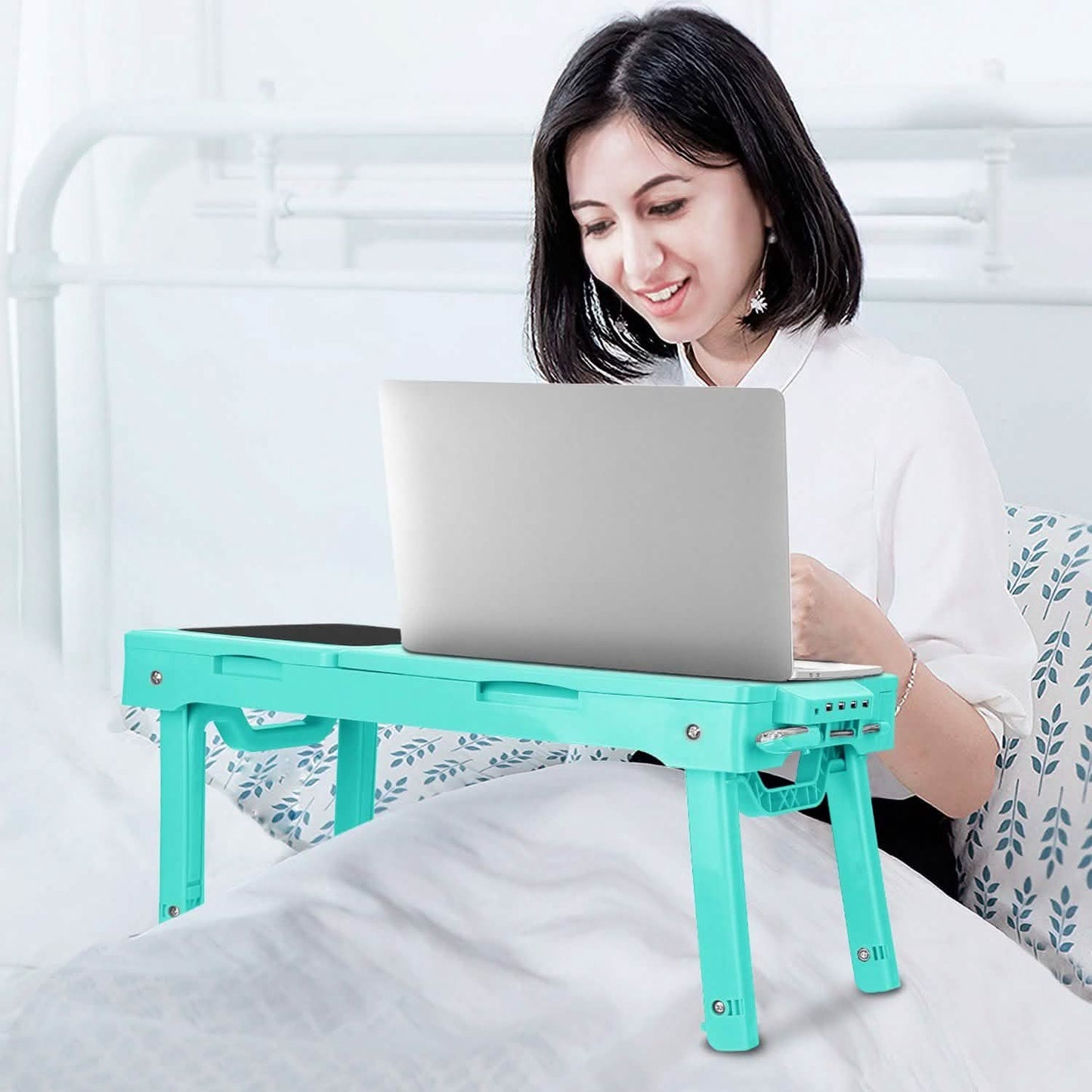 Foldable Laptop Table Bed Notebook Desk DailySale