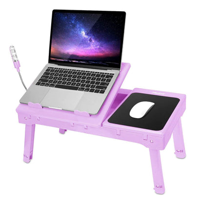 Foldable Laptop Table Bed Notebook Desk DailySale