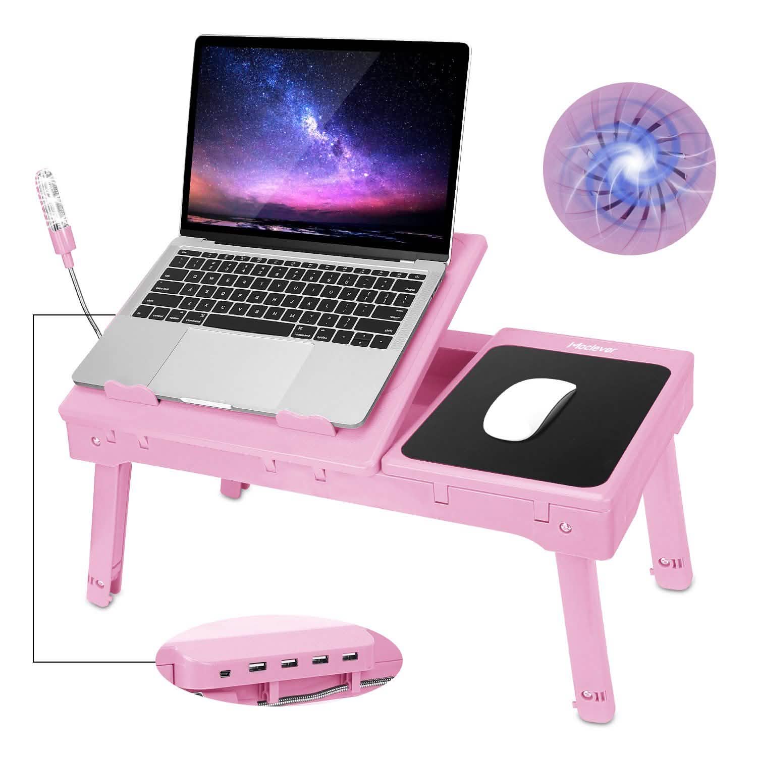 Foldable Laptop Table Bed Notebook Desk DailySale
