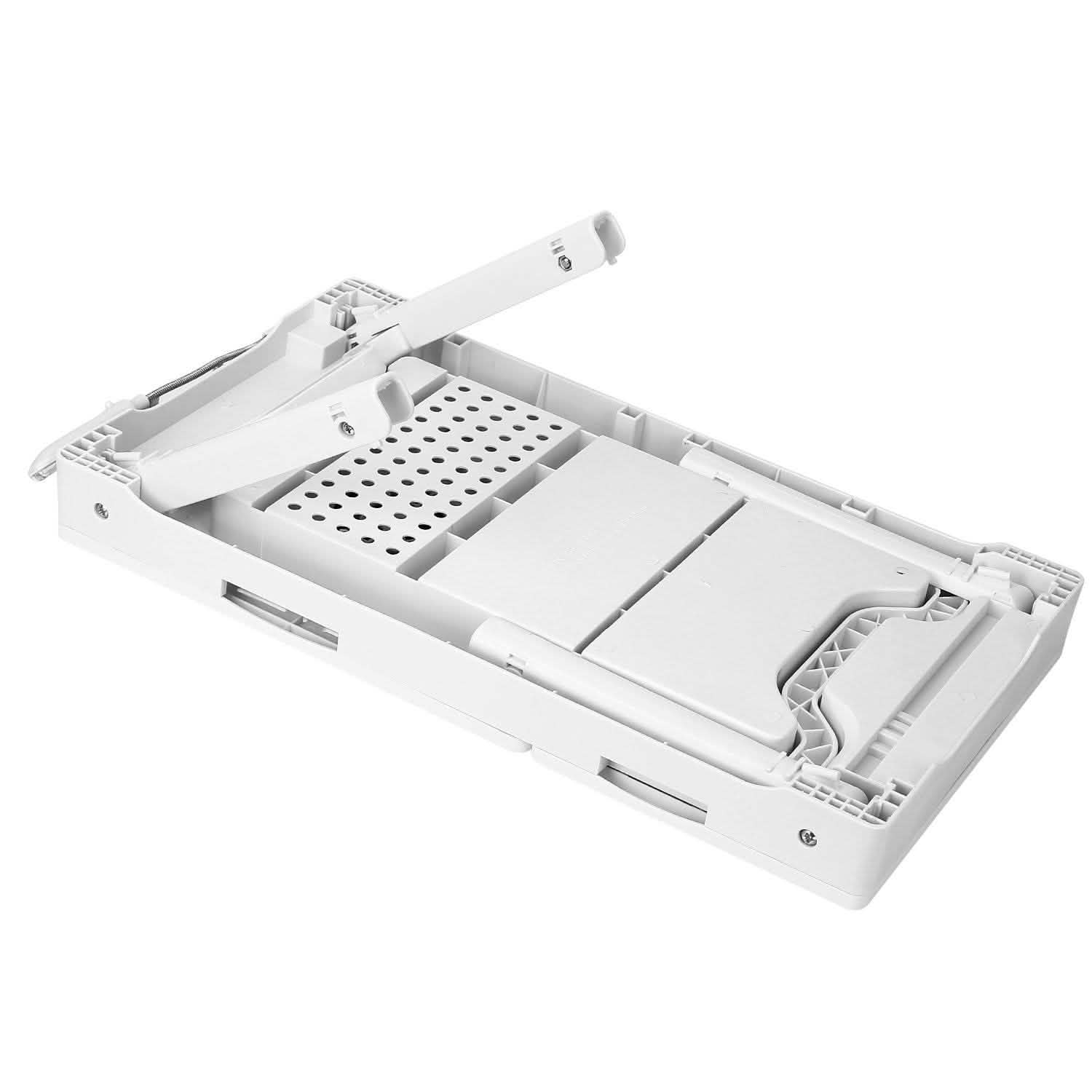 Foldable Laptop Table Bed Notebook Desk with Cooling Fan Mouse Board DailySale