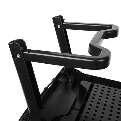 Foldable Laptop Table Bed Notebook Desk with Cooling Fan Mouse Board DailySale