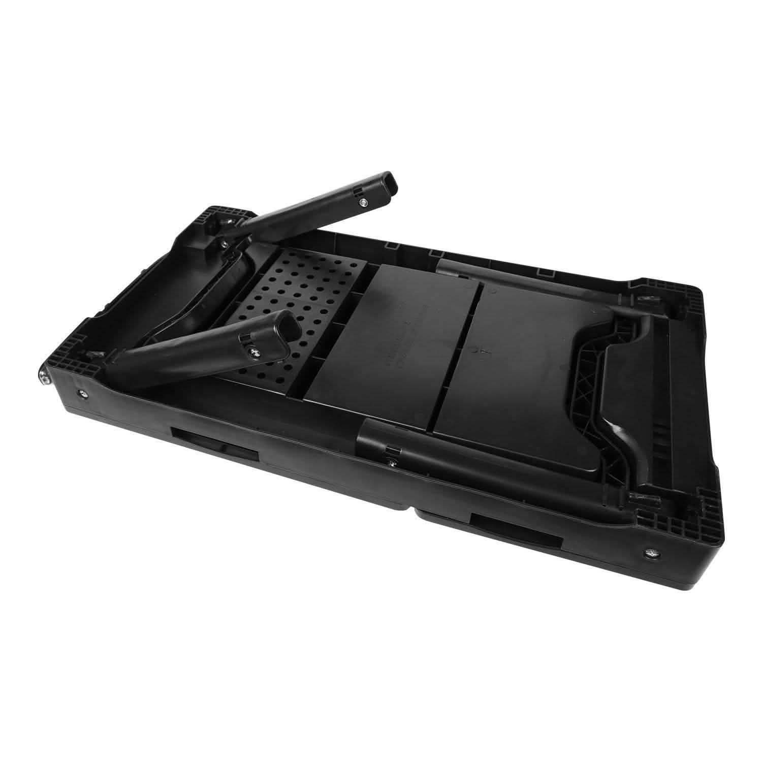 Foldable Laptop Table Bed Notebook Desk with Cooling Fan Mouse Board DailySale