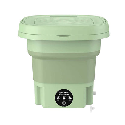Foldable Laundry Machine with Detachable Drain Basket DailySale
