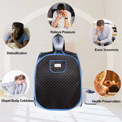 Foldable Lightweight Personal Sauna Tent for Home SPA DailySale