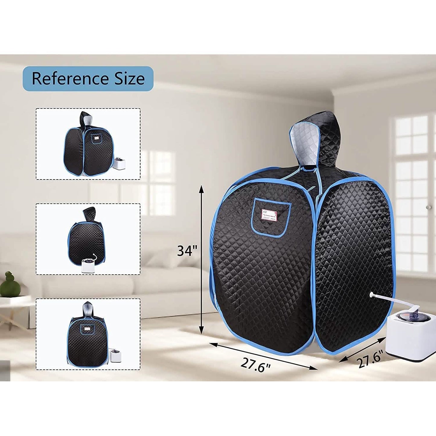 Foldable Lightweight Personal Sauna Tent for Home SPA DailySale
