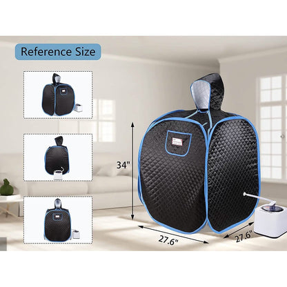 Foldable Lightweight Personal Sauna Tent for Home SPA DailySale