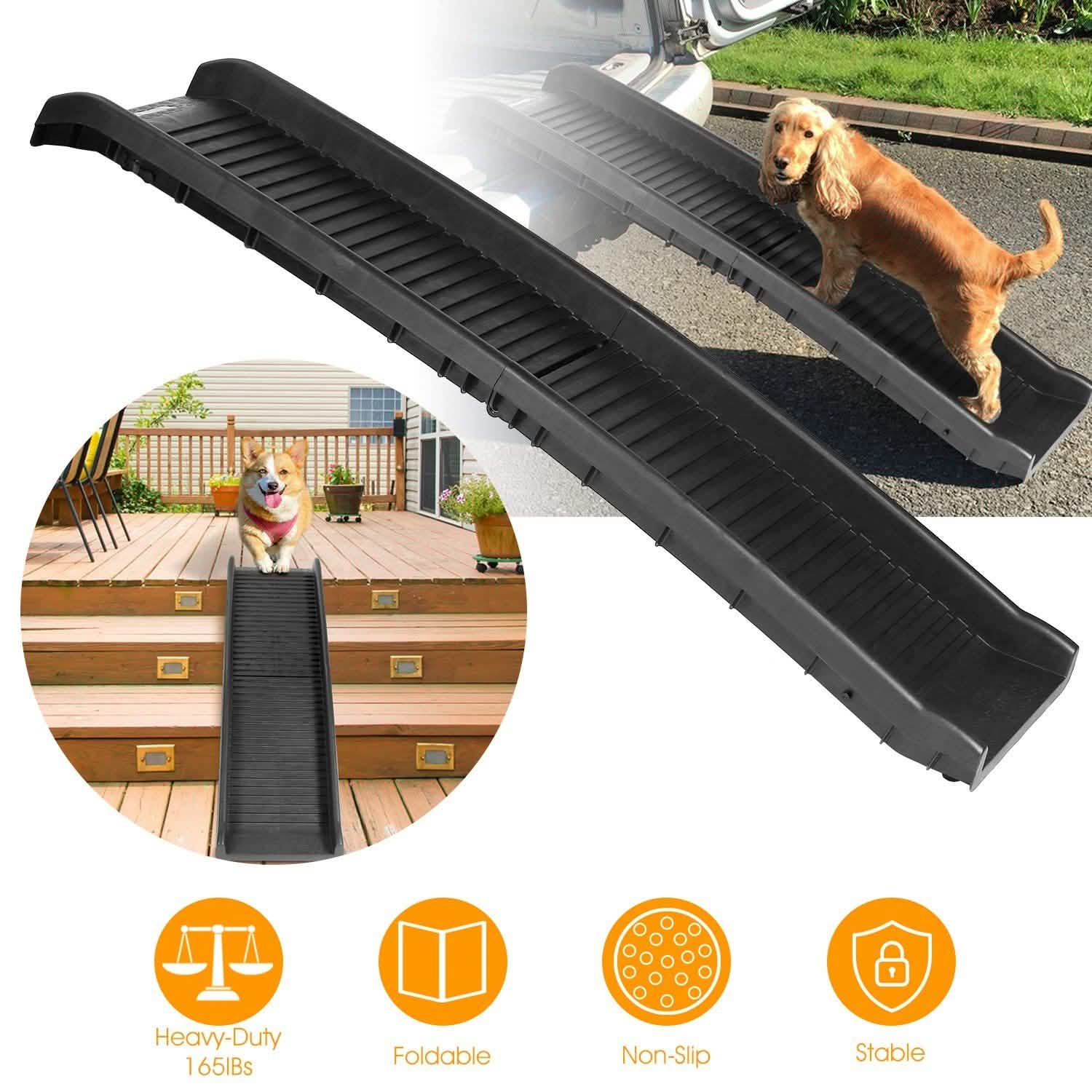 Foldable Pet Ramp Non Slip Ladder DailySale
