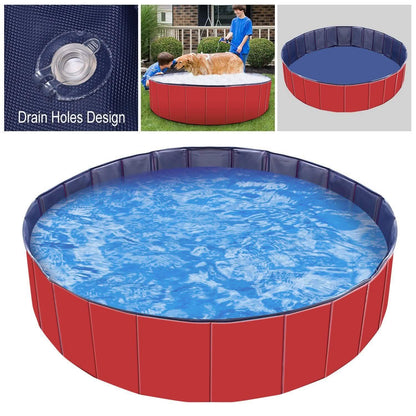 Foldable Pet Swimming Pool PVC DailySale
