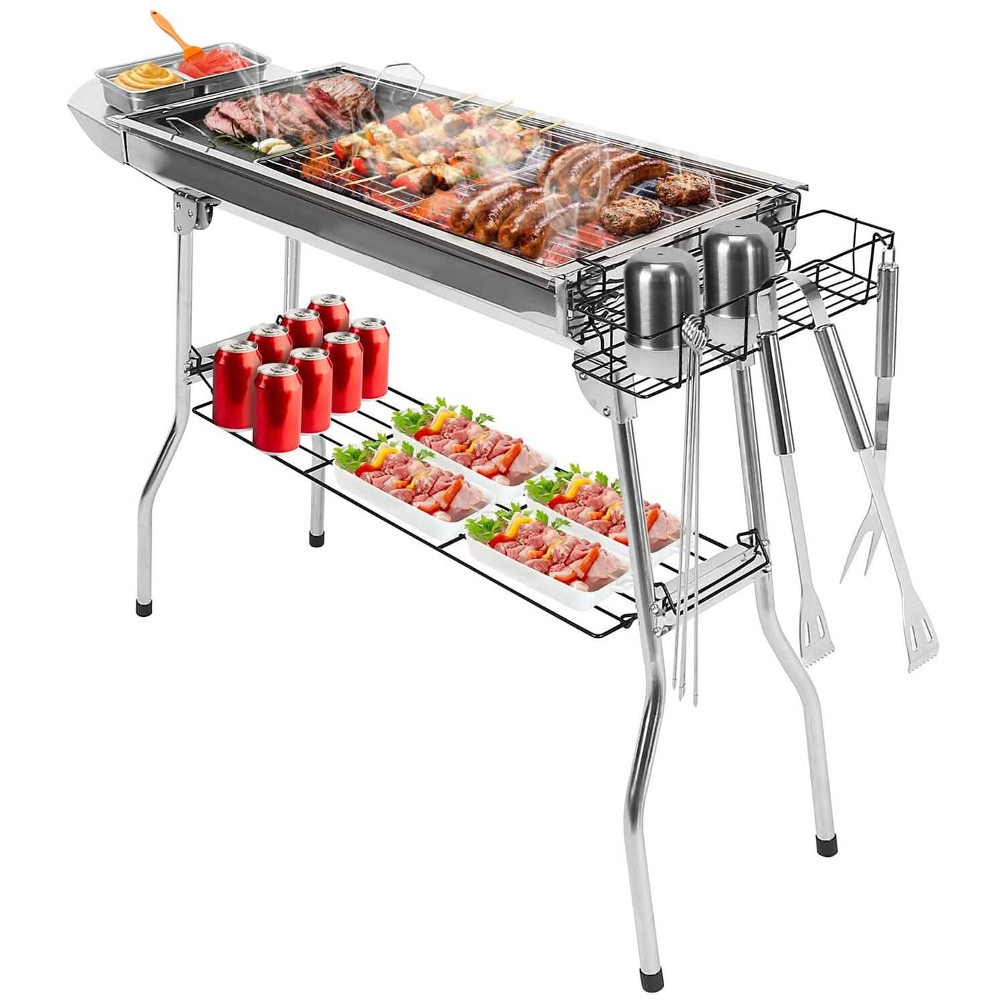 Foldable Portable Barbecue Grill DailySale