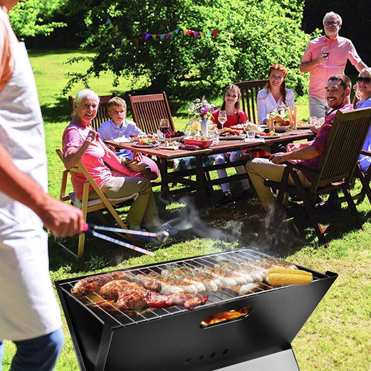 Foldable Portable BBQ Barbecue Grill DailySale