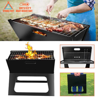 Foldable Portable BBQ Barbecue Grill DailySale