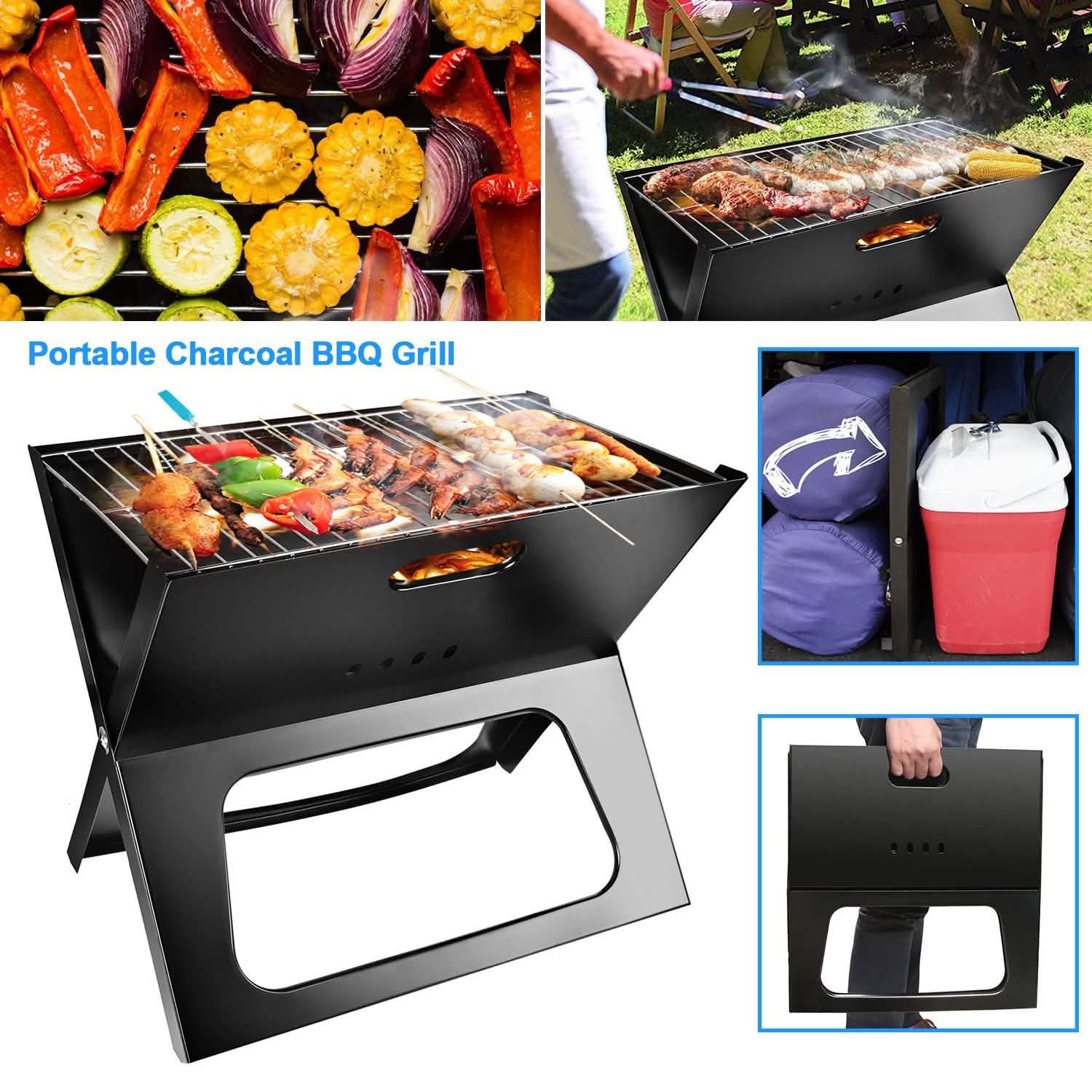 Foldable Portable BBQ Barbecue Grill DailySale