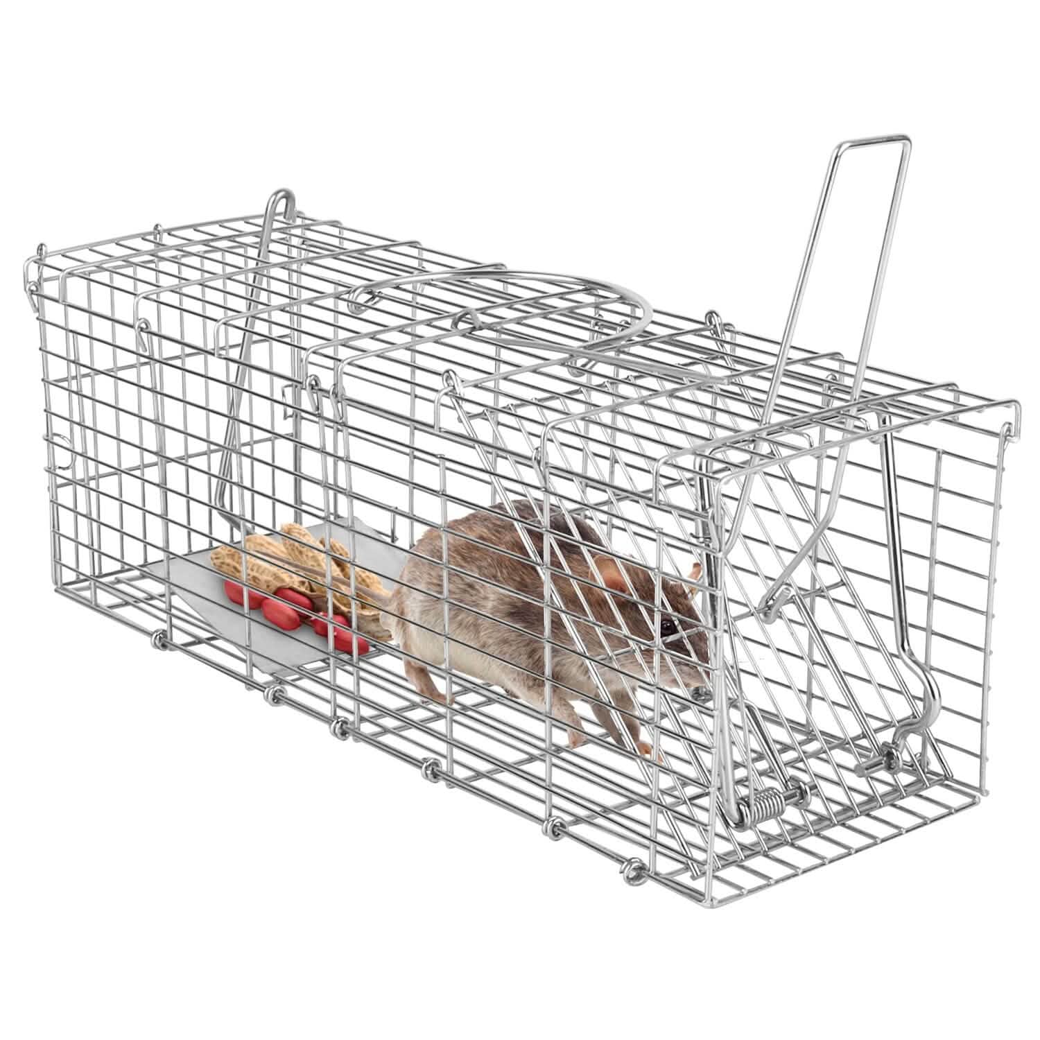 Foldable Rat Trap Cage Humane Live Rodent Trap Cage DailySale