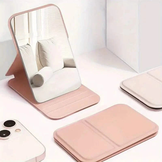 Foldable Travel Mini Makeup Mirror DailySale
