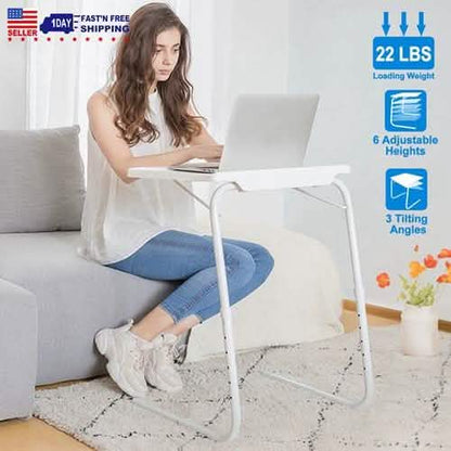 Foldable Tray Table Portable Sofa DailySale