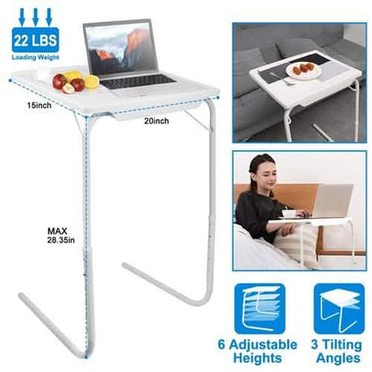 Foldable Tray Table Portable Sofa DailySale