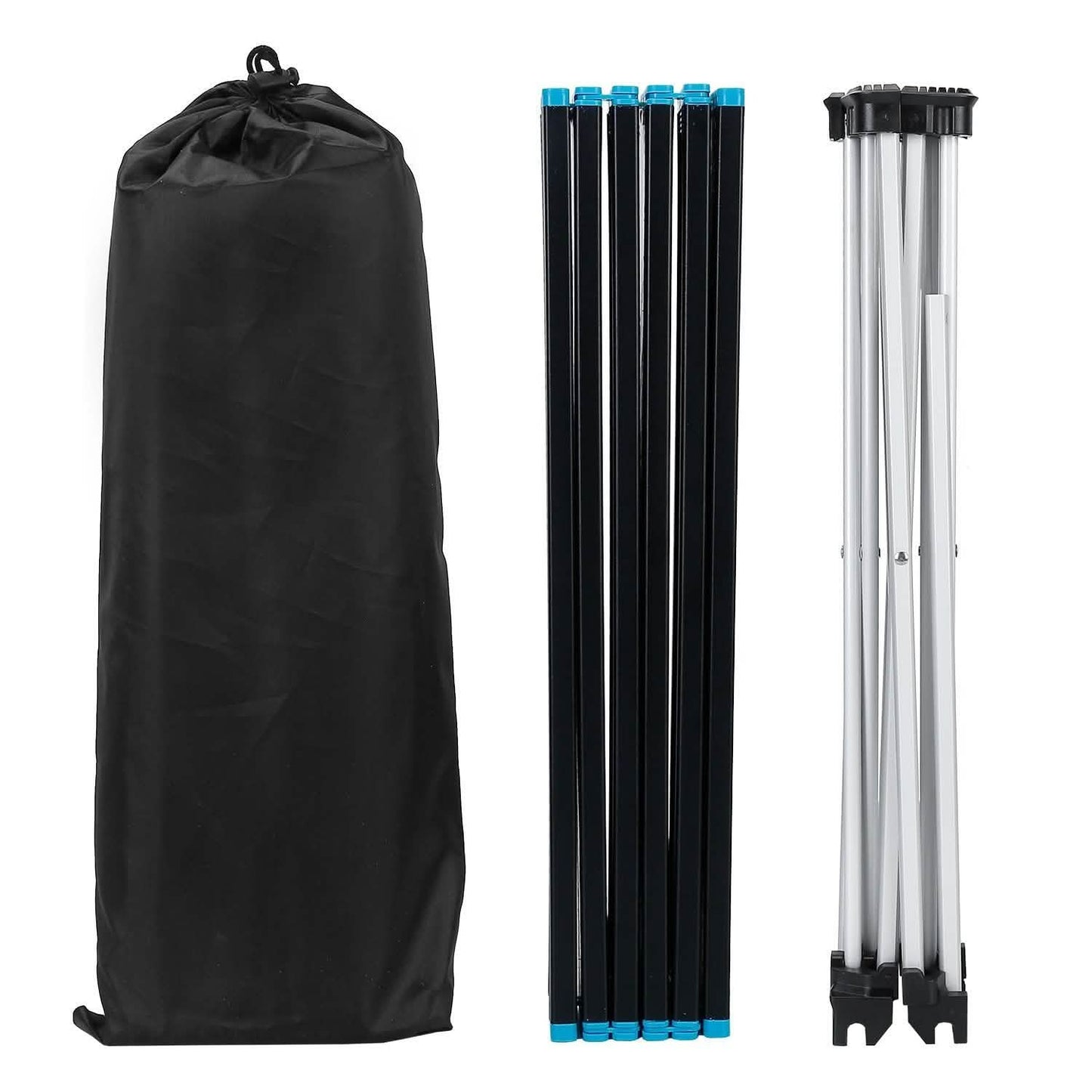 Folding Camping Table Aluminum Alloy Collapsible with Carry Bag DailySale