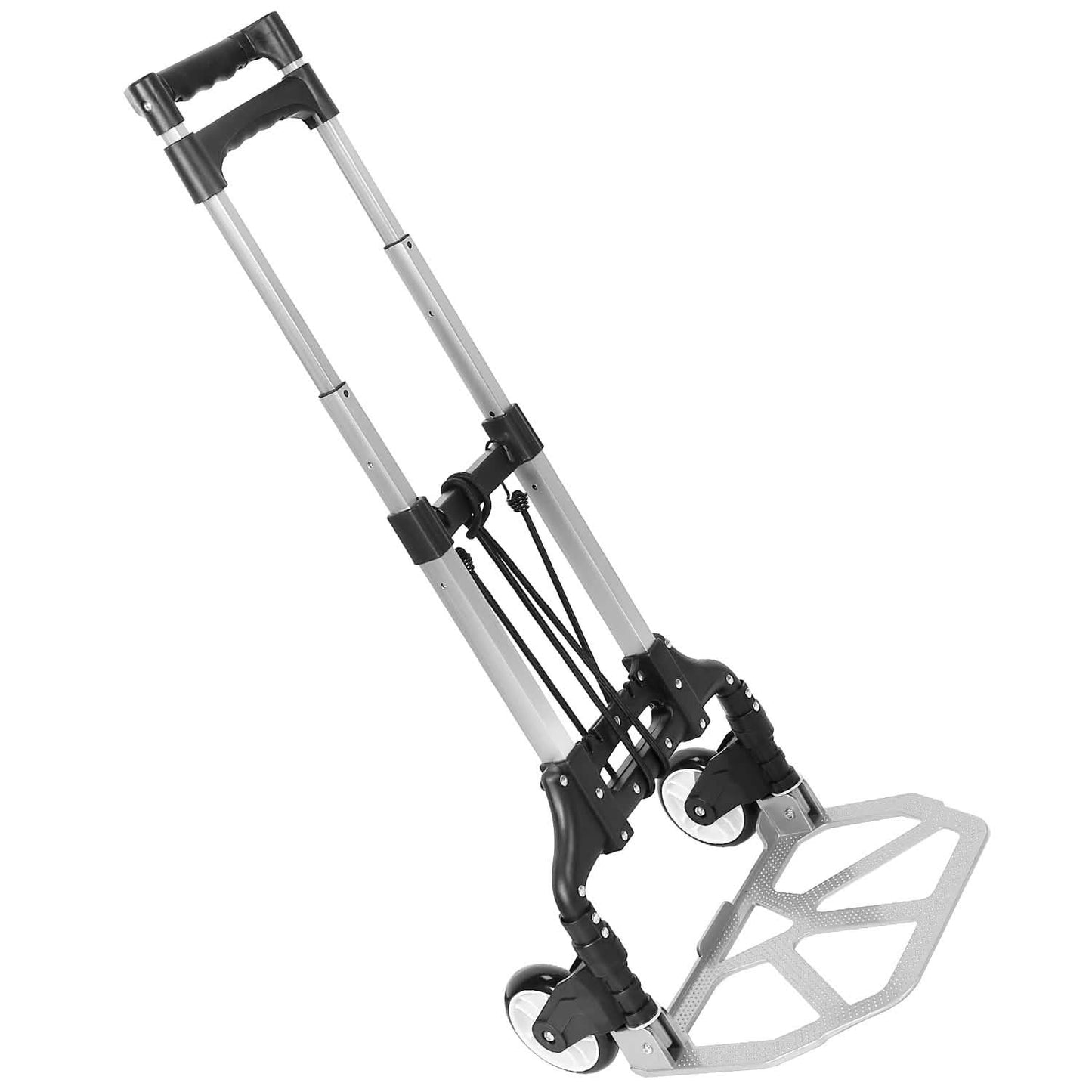 Folding Luggage Cart With Elastic Rope DailySale
