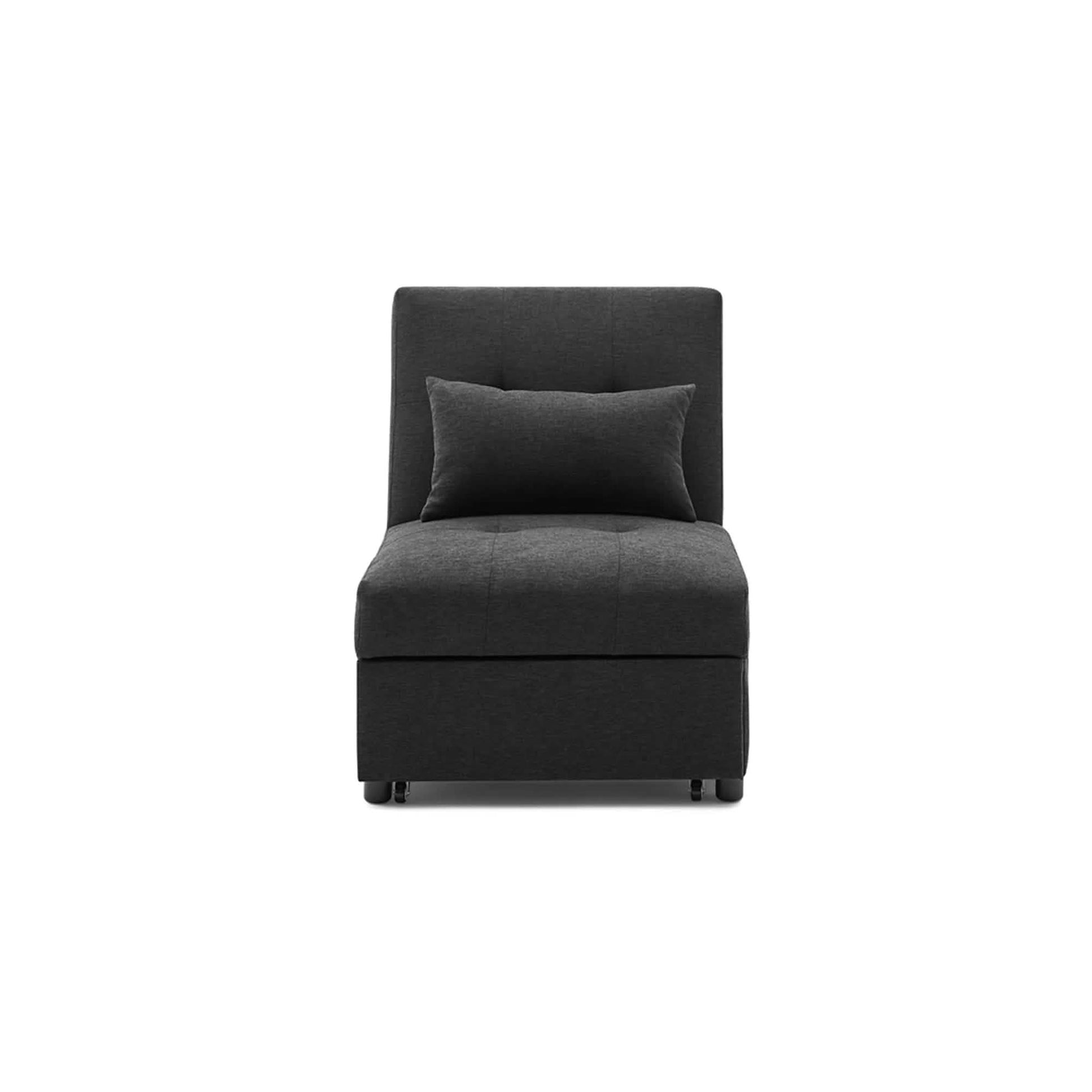 Folding Ottoman Sofa Bed Convertible Upholstered Daybed DailySale